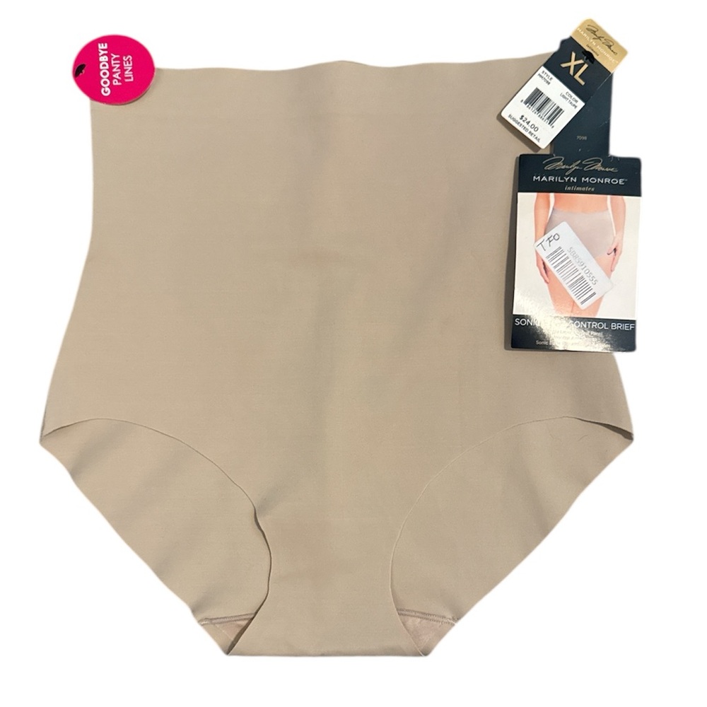 Marilyn Monroe High-Waisted Shapewear Briefs - XL